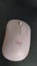 罗技（Logitech）M221轻音鼠标 无线鼠标 办公鼠标 对称鼠标 带无线微型接收器 茱萸粉 实拍图