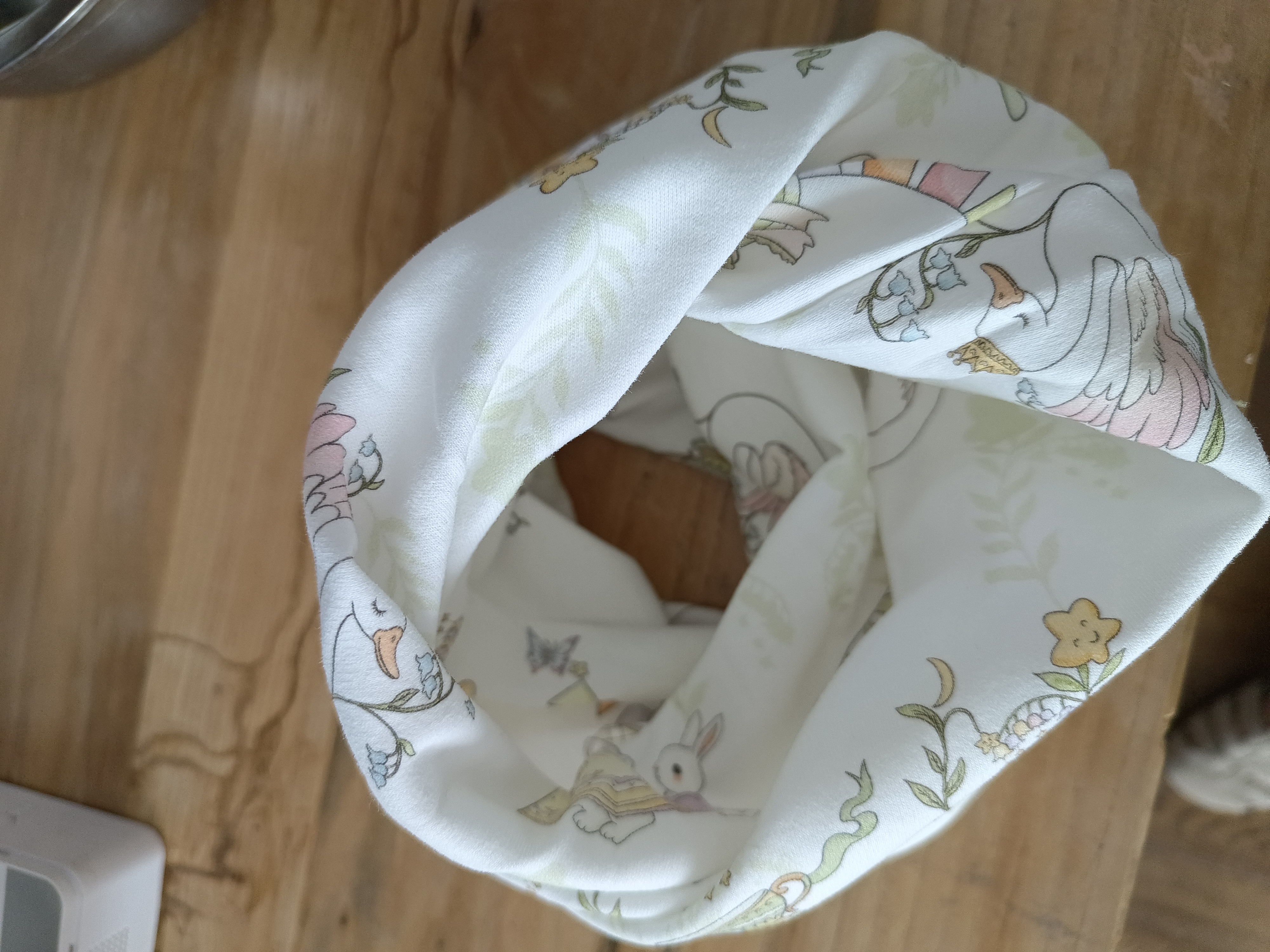 爱宝适月子帽四季款纯棉孕产妇帽护头睡眠帽坐月子用品 森林物语 M487 实拍图