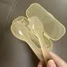 COOKSS硅胶勺子婴儿辅食勺新生儿宝宝学吃饭喂水喂奶米糊勺软头儿童餐具 实拍图