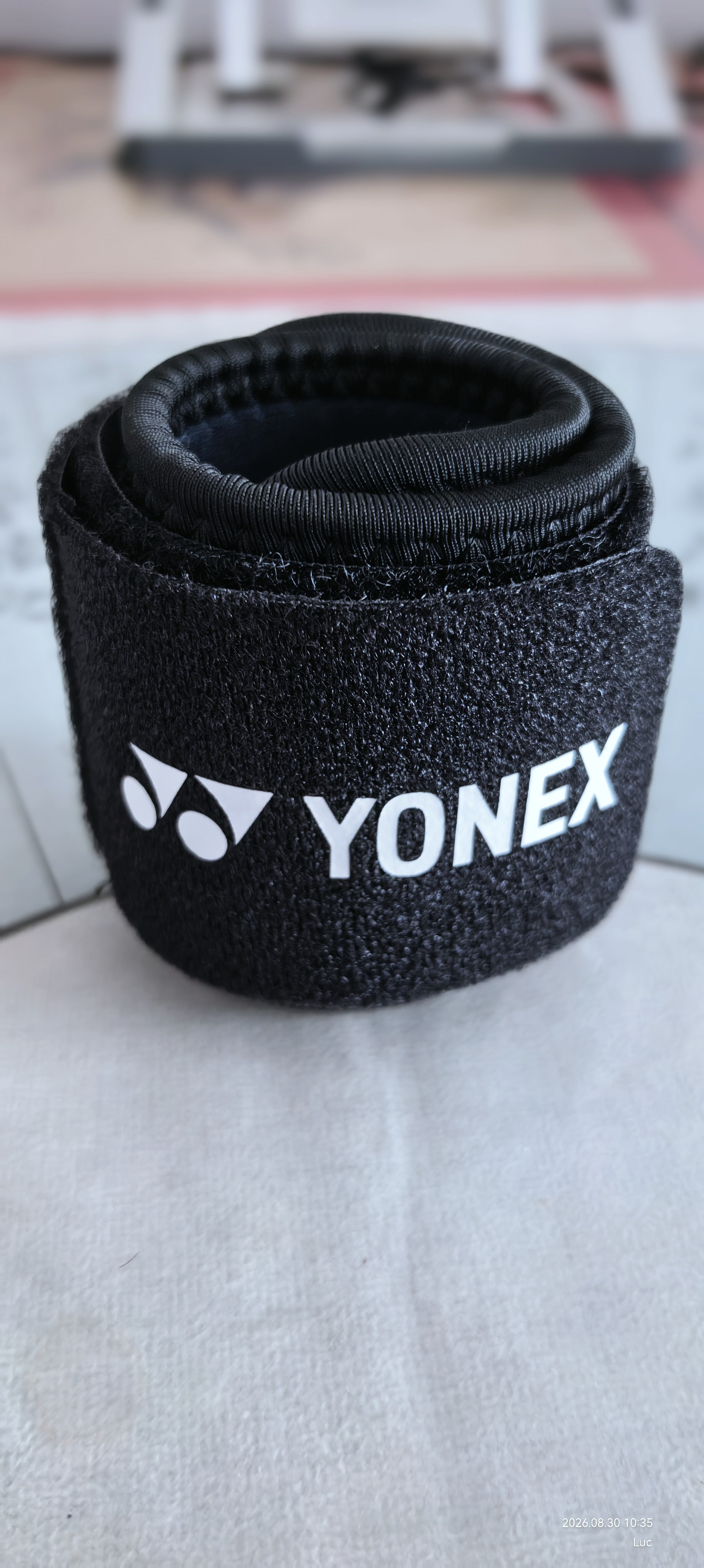 尤尼克斯（YONEX）运动护具羽毛球网球篮球健身跑步专业护腕MPS-07CR黑色 实拍图