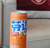 可口可乐（Coca-Cola）芬达Fanta 气泡果汁摩登罐碳酸饮料330ml*24罐 包装随机发 实拍图