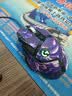 罗技（G） G502 HERO主宰者 有线鼠标 游戏鼠标  g502hero  可配重HERO引擎 礼盒送男友 RGB炫彩灯光 G502H（蓝紫防滑贴） 实拍图