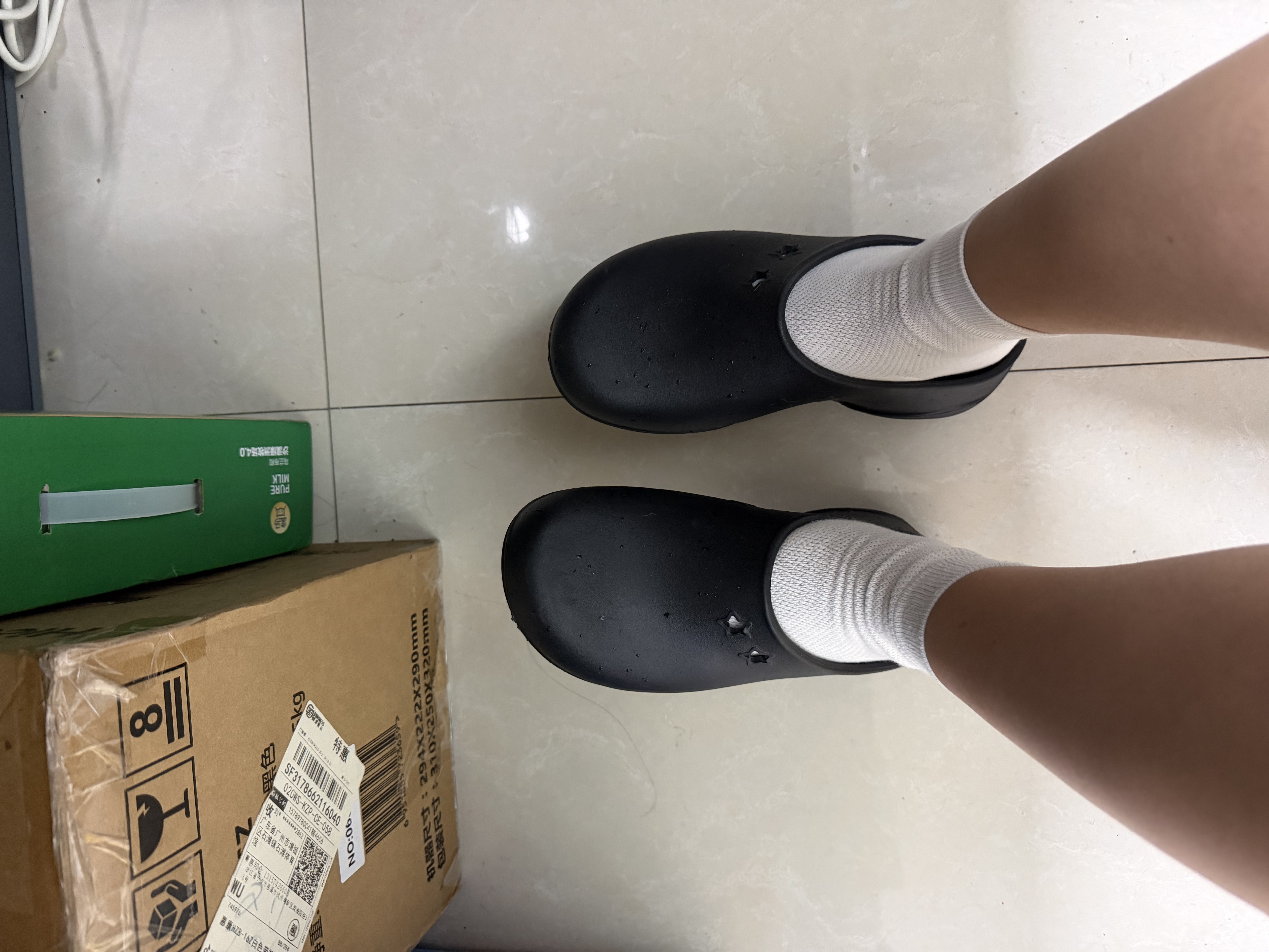 优衣库棉质裙裤女装男装合作款/阔感裙裤483042 09 黑色 M 实拍图