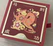 周六福铜钱萌马黄金转运珠女足金生肖马红绳生日礼物A1715746 约0.61g 实拍图