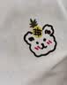 佐丹奴短袖T恤女夏季新款纯棉可爱动物头像刺绣圆领上衣13325324 实拍图