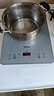 美的（Midea）家用电磁炉电陶炉电池炉2200W大功率猛火新型电磁灶一体微晶面板爆炒炒菜智能定时火锅炉MC-E22B60 实拍图