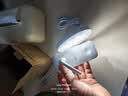 公牛（BULL）充插两用家用ML-D124A-DS无极调光三档调色夹子台灯1200mAh 实拍图