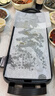 新厨夫升级版麦饭石电火锅烤肉一体多功能锅商用无烟烤串机电烧烤炉家用烤肉锅电烤盘不粘烤肉盘电烤蒸锅 【焕新升级任意组合】 可分离鸳鸯 2层 实拍图