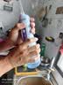 博皓（prooral）【无极调速】冲牙器F48手持立式洗牙器带数显成人洁牙器牙齿冲洗器 蓝色300ml 实拍图