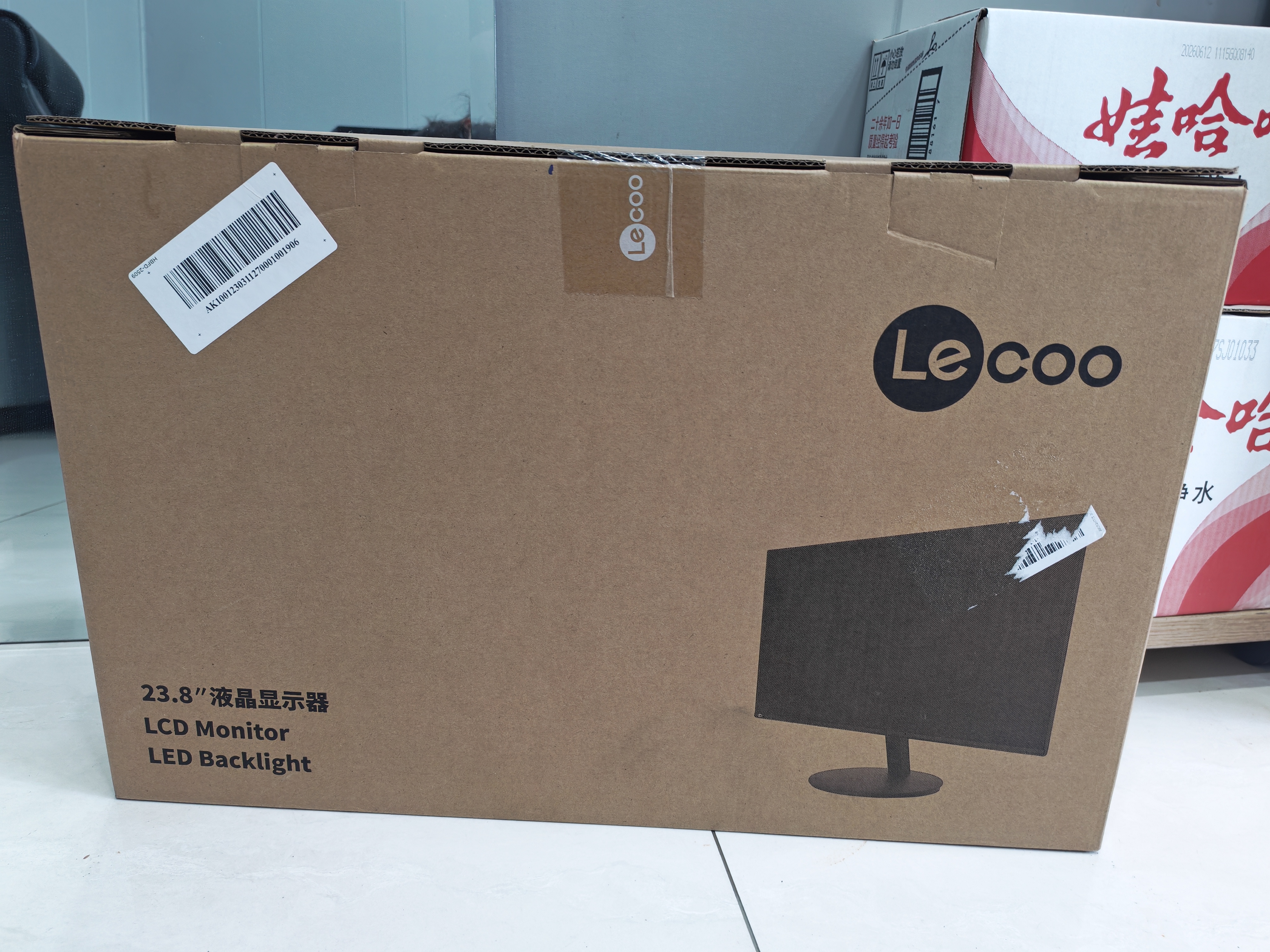 Lecoo联想23.8英寸144Hz全高清画质广视角窄边框低蓝光家用办公娱乐电脑显示器M2451 实拍图