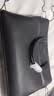 袋鼠男包公文包男士手提包笔记本电脑包商务休闲单肩斜挎男皮包文件包 黑色 14英寸 实拍图