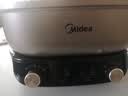 美的（Midea）电火锅鸳鸯锅电煮锅火锅专用锅分体式分控速沸多功能锅3分06秒电热锅6.5L多用途锅HGS303015 实拍图