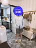 优衣库法国麻衬衫/长袖男装女装衬衣亚麻26春夏新款482437 485656 482437/61水蓝色 L 实拍图