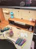 GMYD光明园迪儿童学习桌中小学生家用全实木可升降可调节写字桌H6组合 H6 120樱桃橡+V7-2卡其+珊瑚粉椅套 实拍图