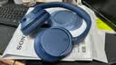 索尼（SONY）WH-CH720N头戴式无线蓝牙主动降噪耳机轻便重低音电脑耳麦AI自适应 适用安卓苹果 蓝色 实拍图