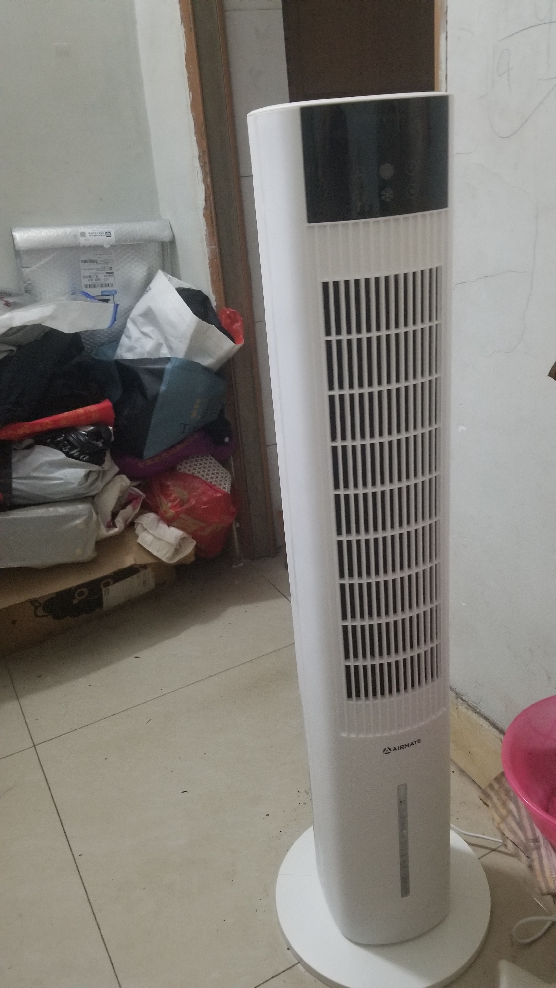 艾美特（AIRMATE）【AI风随温变】家用空调扇落地遥控冷风扇客厅加湿制冷降温空调扇办公室无叶塔扇小空调 FC-R51 实拍图