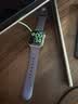 Apple/苹果 Watch S11 智能手表GPS款42毫米银色铝金属表壳雾紫色运动型表带S/M MEUT4CH/B 实拍图