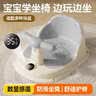 COOKSS宝宝洗澡坐椅婴儿洗澡神器可坐躺托新生儿童洗澡浴盆座椅浴凳温显 实拍图