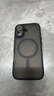 KEKLLE【肤感磁吸】适用iPhone17手机壳 苹果17保护套 磁吸磨砂防摔抗指纹镜头全包软边保护套 午夜黑 实拍图