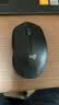 罗技（Logitech）M330 静音鼠标 无线鼠标 办公鼠标 右手鼠标 带无线微型接收器 黑色 实拍图