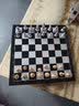 妙记国际象棋磁性可折叠金银色棋子带包便携培训教学露营大号MJ8335 实拍图