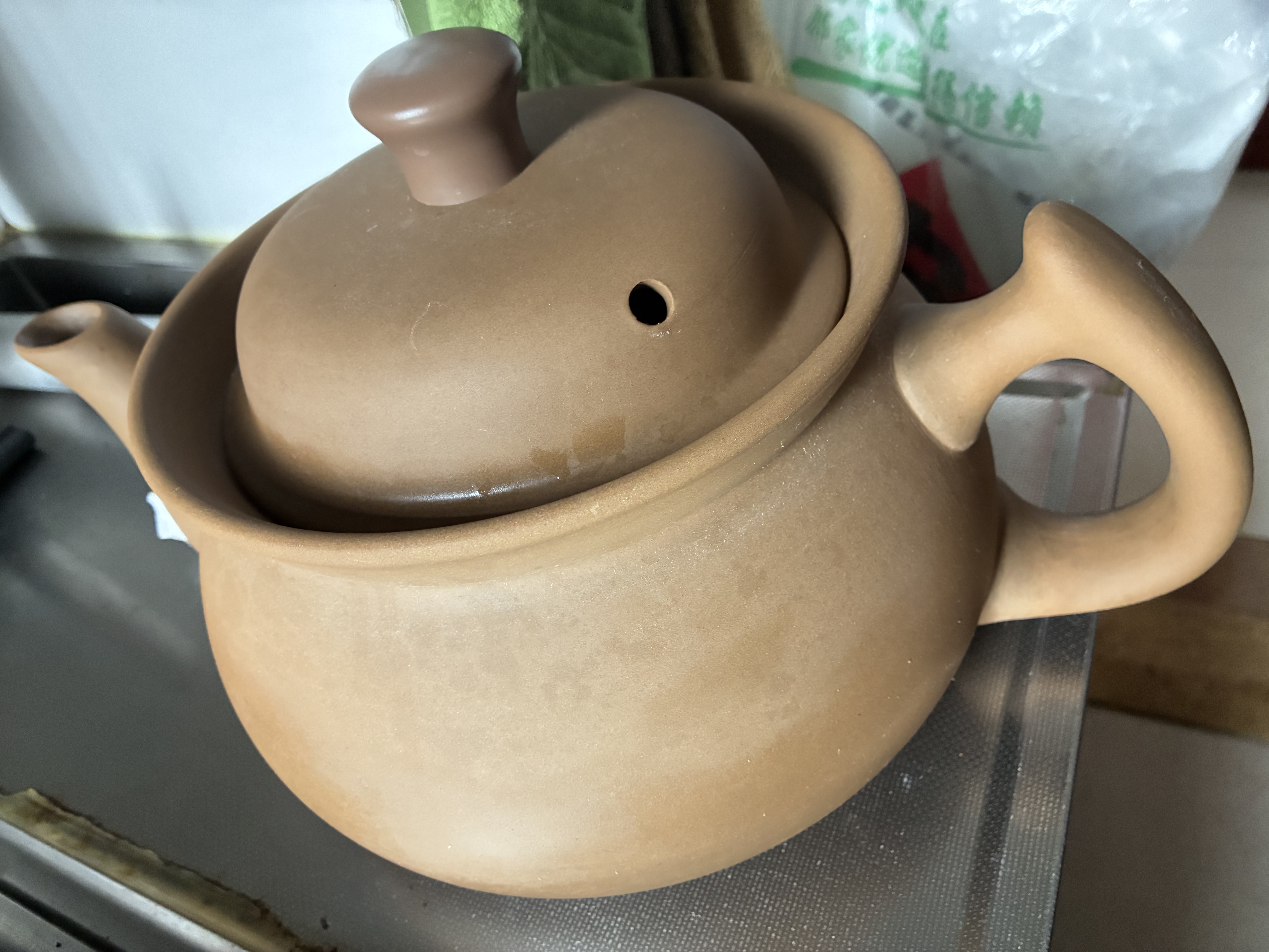 壶福（HF） 分体式紫砂中药锅煎药壶无釉锅中药壶熬药锅煎中药养生壶全自动电药煲中药煲熬药罐煎药机电砂锅 【紫砂】 6.5L 壶A+赤底座A 实拍图