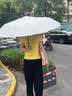 QCSK德国全自动雨伞加大加厚加固晴雨两用男女通用折叠 【玄墨黑】抗风黑胶防晒 UPF50+ 【144根合金玻纤骨|双人加大加固|晴雨两用】 实拍图