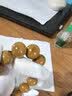 月印百川 紫金鼠三眼菩提手串文玩男女款佛珠手串约15mm 实拍图