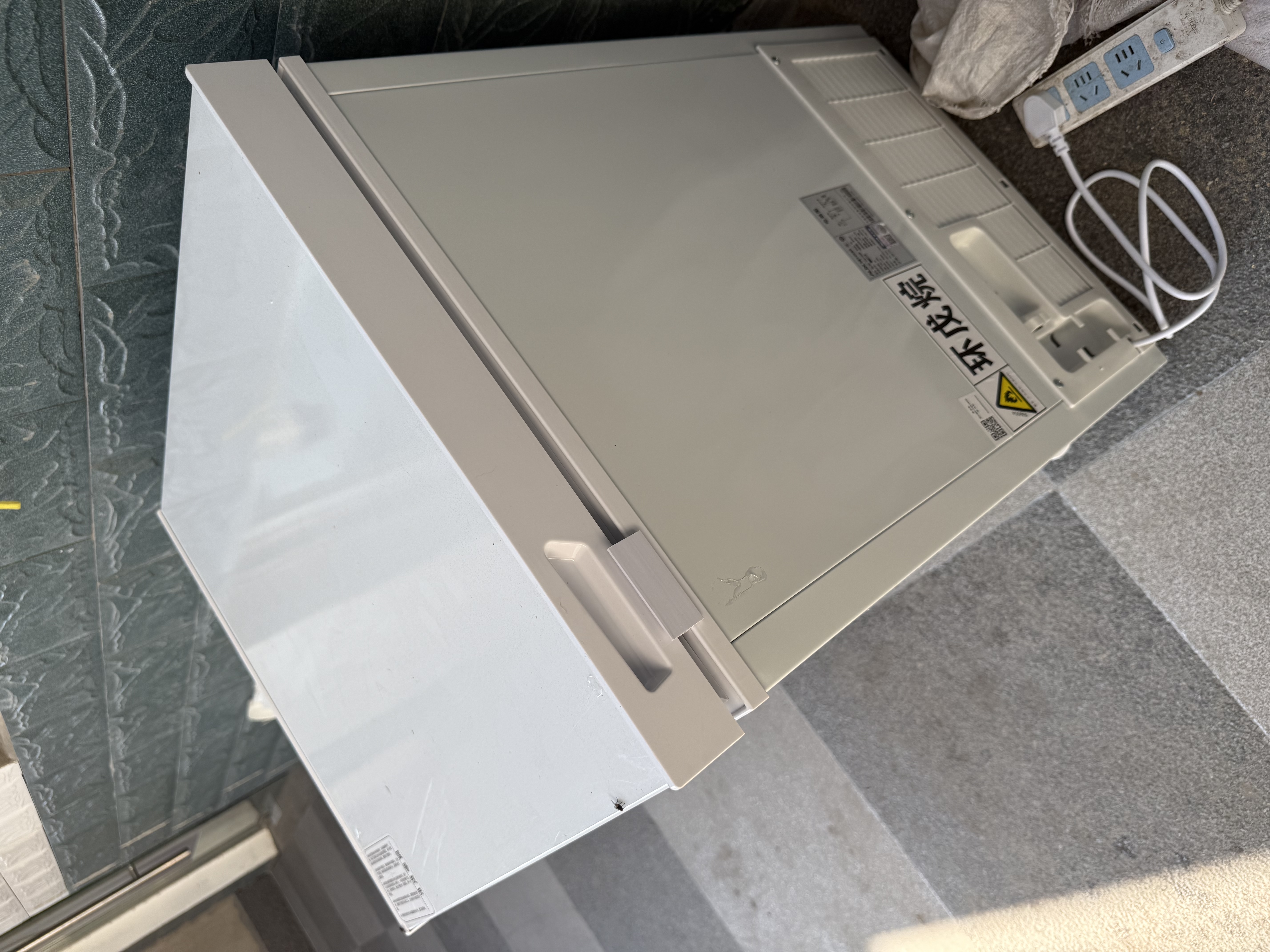 奥克斯（AUX）小冰柜家用小型冷藏柜冷冻柜两用冰柜小型租房家用小冰箱小型冷柜 铜管/158升级/可囤150斤肉/减霜80% 实拍图