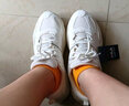 斐乐女鞋老爹鞋火星鞋潮流复古轻便厚底运动鞋女 微白/雨雾灰-WA 35.5 实拍图