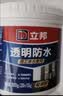立邦单组分透明防水胶免砸砖防水涂料外墙窗台厨卫墙面补漏堵漏胶300g 实拍图