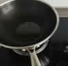 炊大皇炒锅304不锈钢有钛炒菜锅煎锅平底不粘炒锅32cm 可立可视盖不挑灶 实拍图