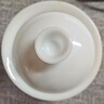 京红运真裸价·冰种玉瓷三才盖碗陶瓷茶杯茶具白瓷泡茶器 实拍图
