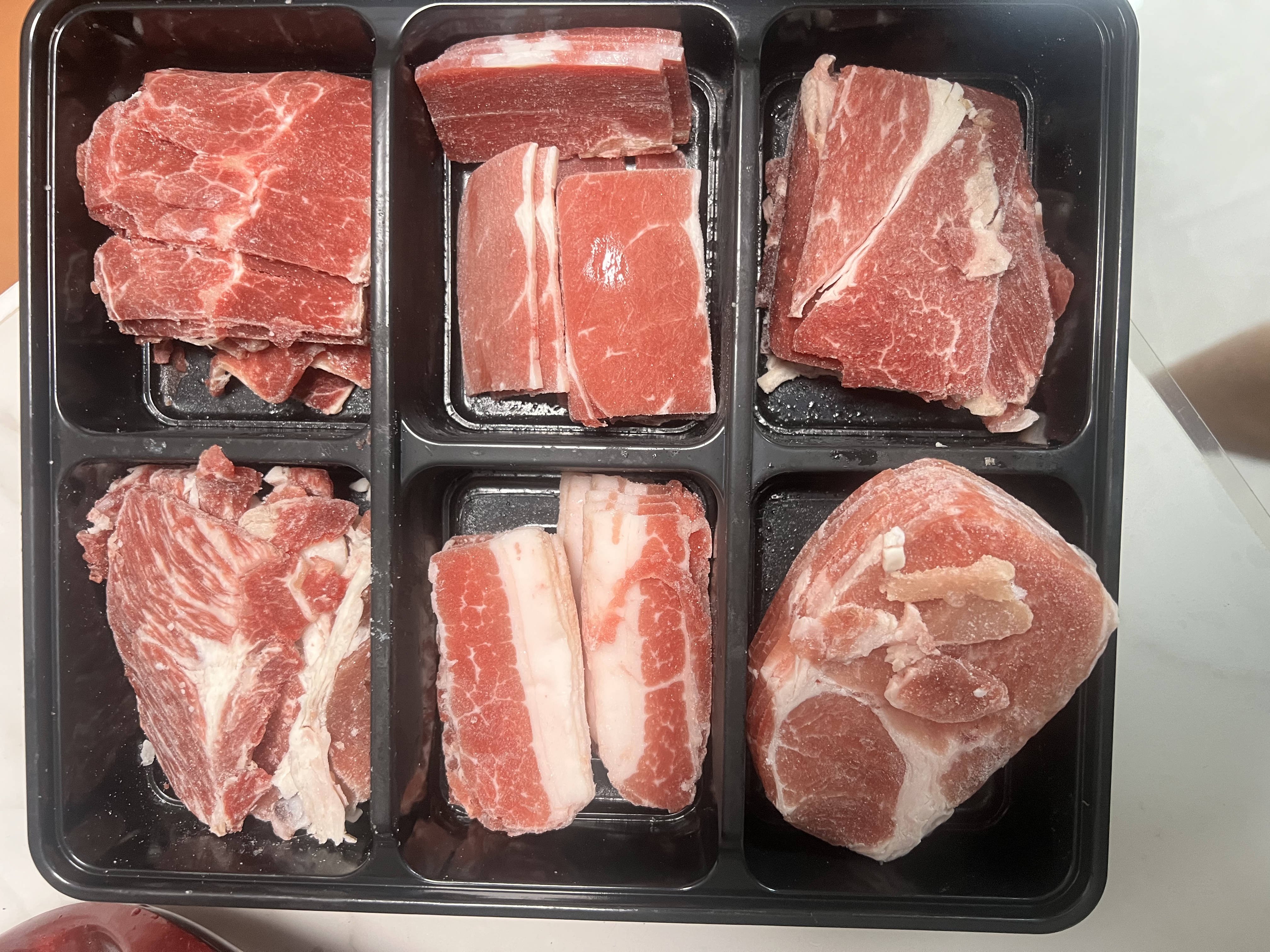 游牧御品欢聚烤肉套餐净重2.4斤10种部位组合装 眼肉板健肋条牛肉猪肉生鲜 实拍图