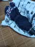 天堂伞 加大雨伞三折 经典商务伞格纹10骨加大雨伞男女 藏青 实拍图