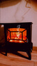 多朗 壁炉取暖器家 欧式3D仿真火焰壁炉客厅卧室装饰电暖器取暖炉暖风机小型烤火炉 SC507-17黑色 实拍图