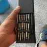 手工工具套装实验DIY多功能精密32合一24合一皮包款12合一螺丝刀起子手机电脑笔记本维修 工具盒25合一（塑料杆）颜色随机 实拍图