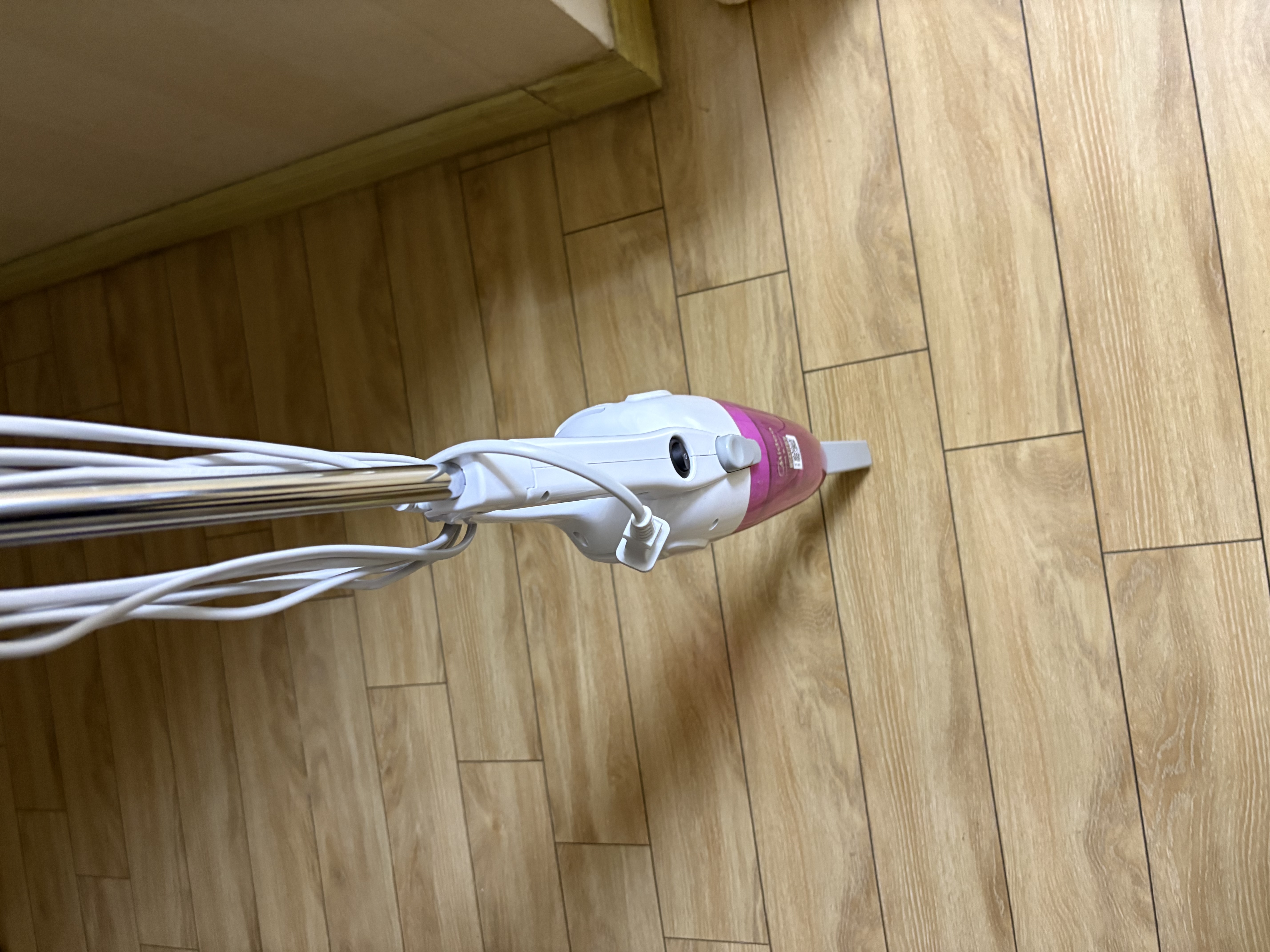美的（Midea）【爆款热卖】SC861A 轻音吸尘器 家用 大吸力大功率 强力有线小型手持除尘机吸尘机两用宠物猫毛狗 紫色 实拍图