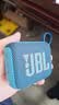 JBL GO4 音乐金砖四代 蓝牙音箱 户外便携音箱 手机电脑音响 低音炮 骑行跑步 礼物推荐  爵士蓝 实拍图