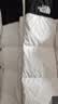 The North Face北面羽绒服男户外保暖防泼水鹅绒4U82 白色/FN4 XL 实拍图