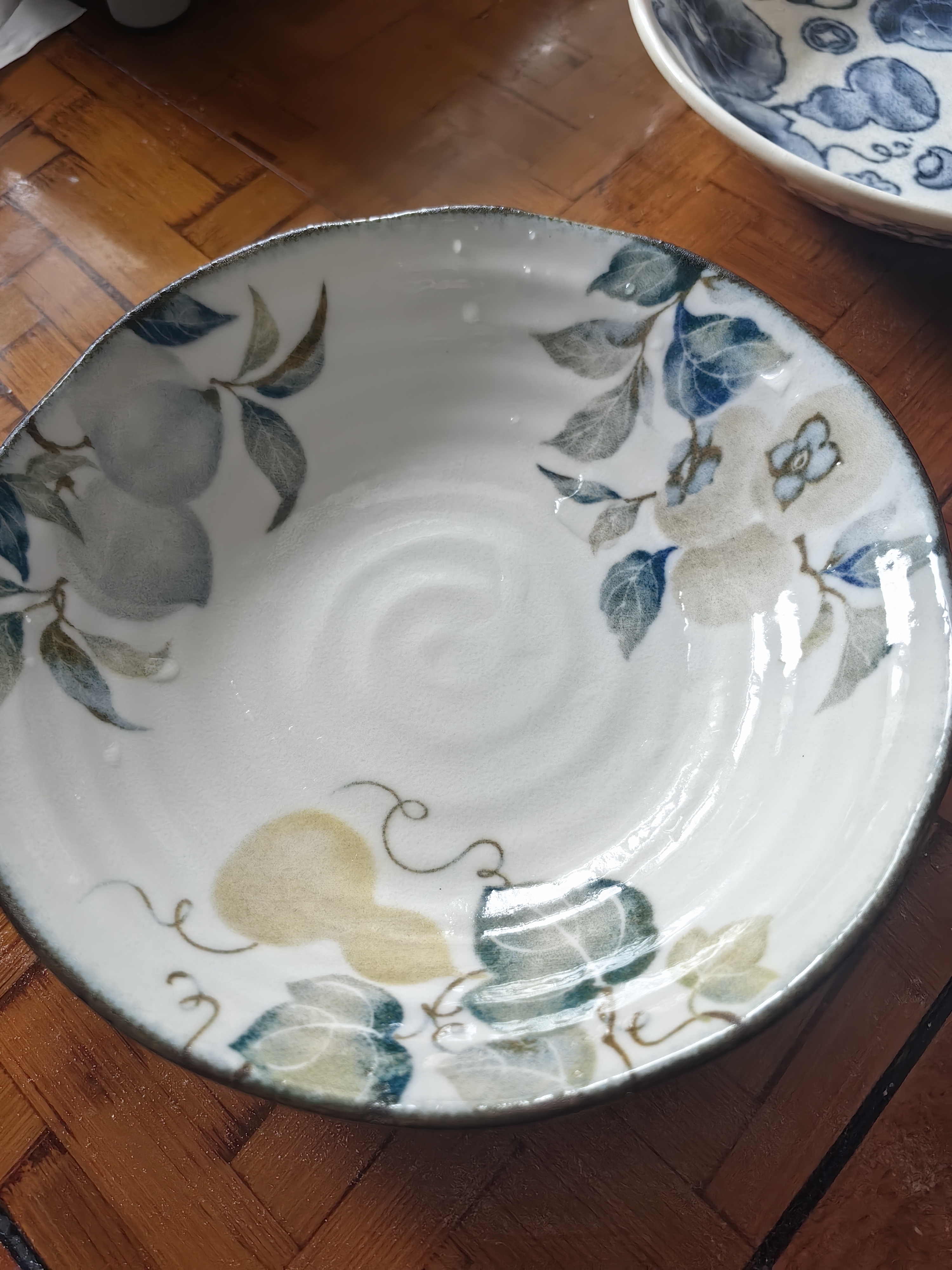 千代源6.5英寸陶瓷盘子高颜值深盘 日本原装进口小菜盘家用釉下彩餐盘 福三果 实拍图