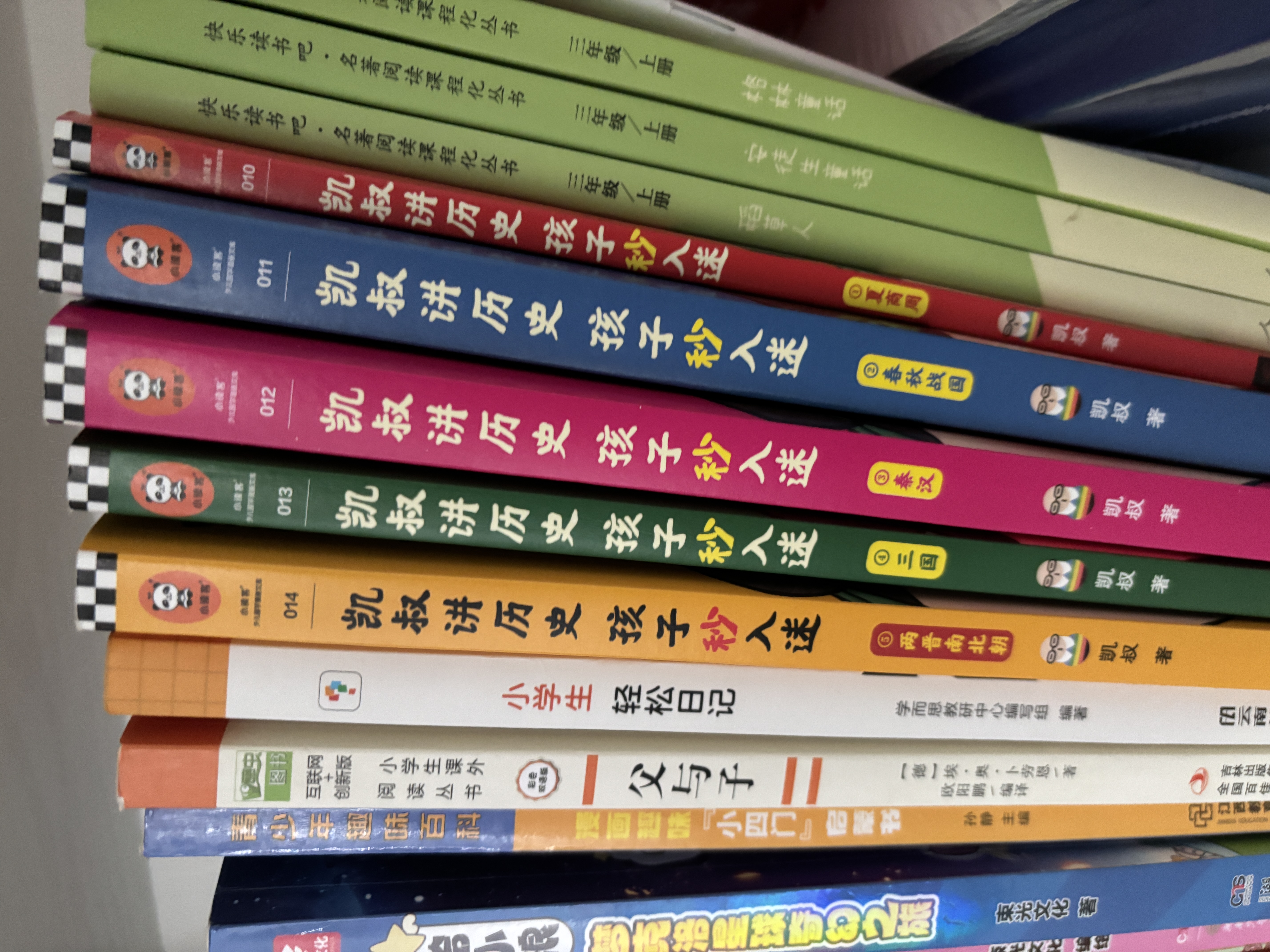 凯叔讲历史孩子秒入迷（共5册）凯叔讲得眉飞色舞！孩子看得如痴如醉！百万畅销书升级！8岁+   童书  实拍图