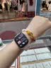 Apple/苹果 Watch S11 智能手表GPS款42毫米玫瑰金色铝金属表壳淡桃粉色运动型表带S/M MEUN4CH/B 实拍图