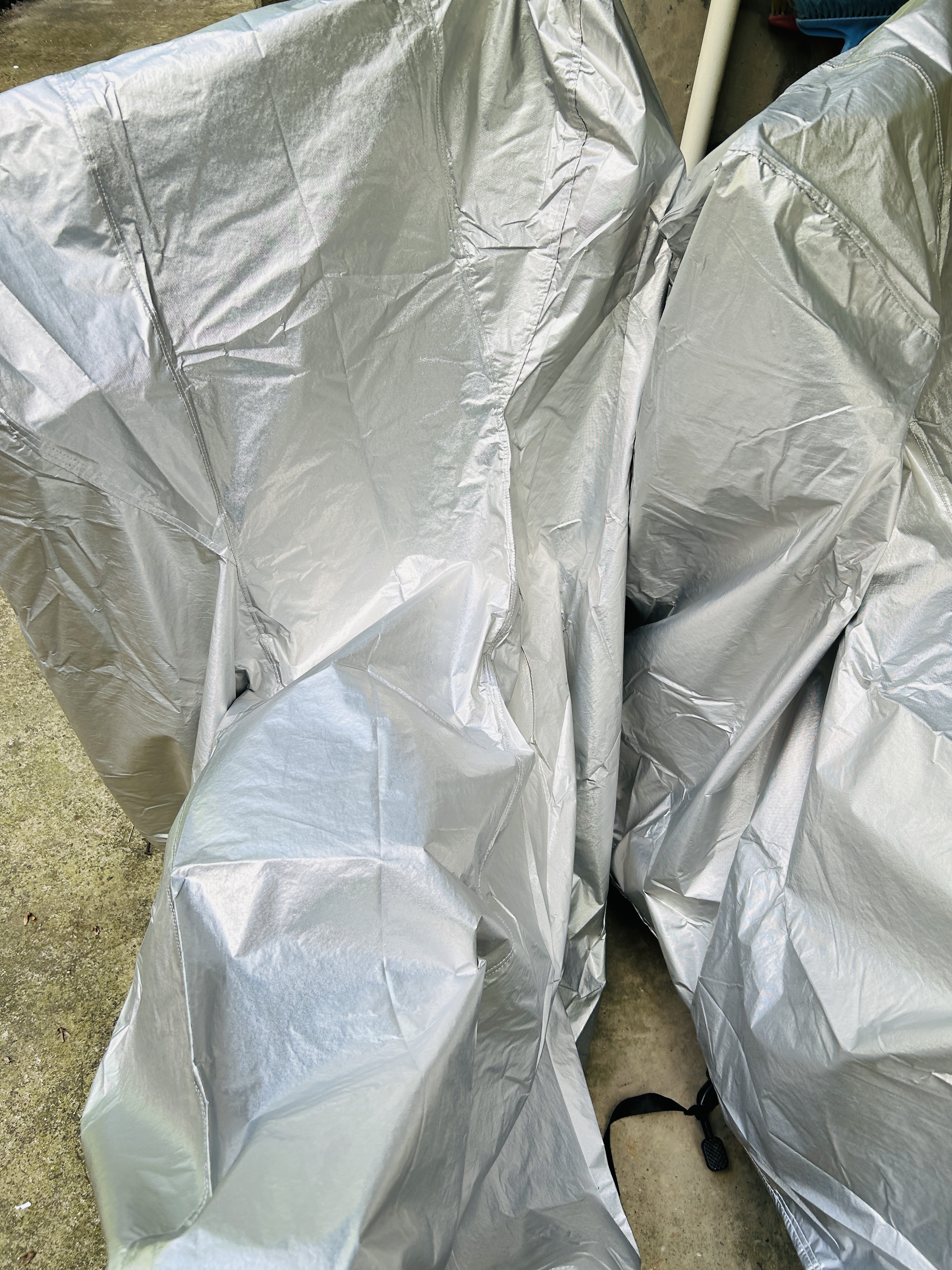 慧多多电动车车衣防雨罩遮阳防晒电瓶摩托车自行车挡风雨衣车罩一体雅迪 实拍图