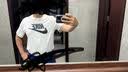 耐克(NIKE)男短袖T恤 纯棉 运动休闲 经典简约AR5005-063调暗灰XL 实拍图