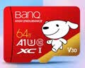 banq&JOY联名款 64GB TF（MicroSD）存储卡U3 C10 A1 V30 4K 高速款行车记录仪&监控摄像头手机内存卡 实拍图