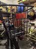 迪路仕（DEROACE）自行车后车筐山地车篮后座架篮子电动单车后货架后置物书包架装备 【升级全快拆】铝合金货架+带网兜黑色 实拍图
