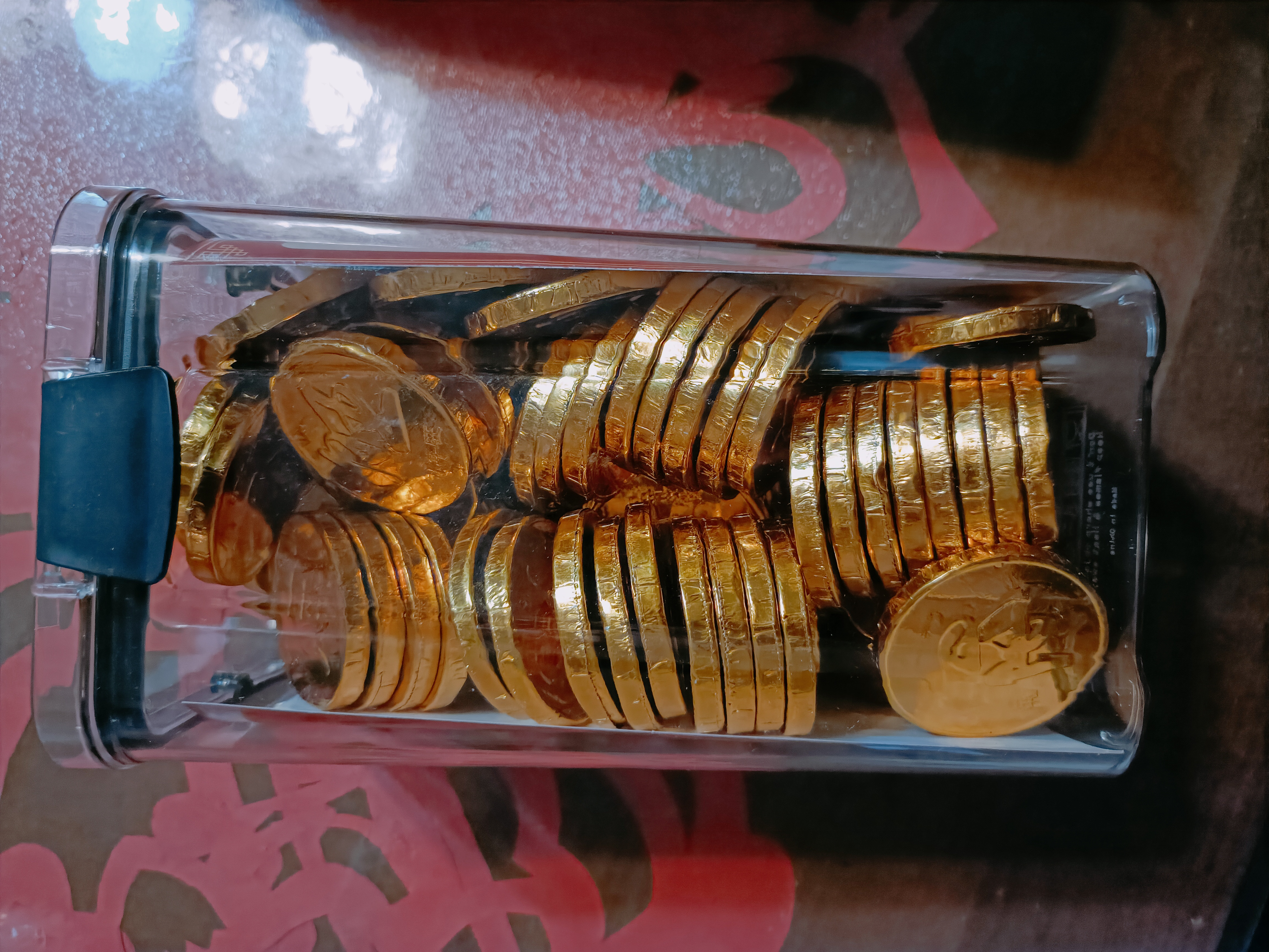 怡浓金典金币巧克力纯可可脂散装800g桶装教师节礼物糖果零食烘焙 实拍图