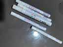得力（deli）油漆笔DIY防水防油不掉色白色黑色马克笔记号笔工业补漆轮胎笔涂鸦笔金属模型补漆笔 【12支白色】2.0mm线幅 实拍图