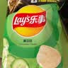 乐事（Lay's）薯片 黄瓜味 75克 休闲零食 膨化食品【王鹤棣推荐】 实拍图
